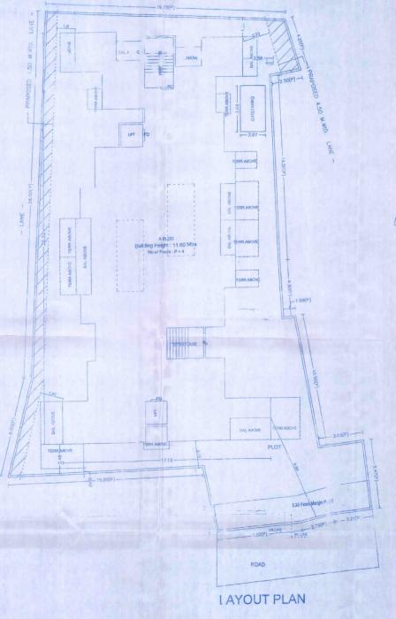 Mrudula Residency - Master Plan
