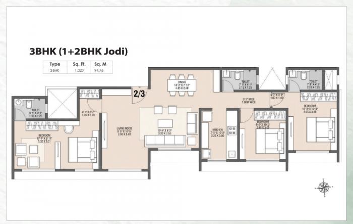 LA Grace - Floor Plan
