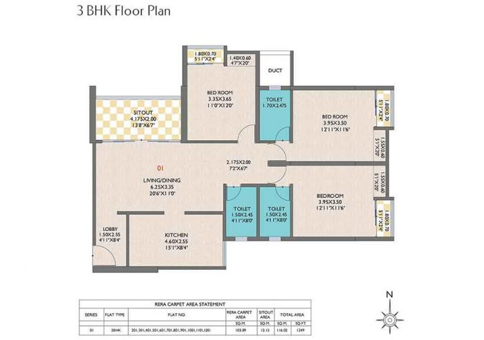 Eka Elitas - Floor Plan