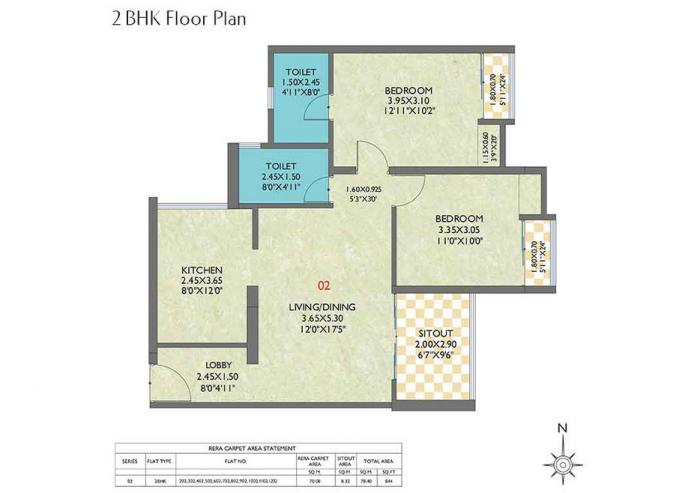 Eka Elitas - Floor Plan