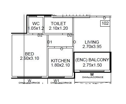 Amit Niwas - Floor Plan