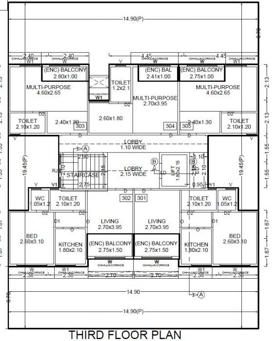 Amit Niwas - Site Plan