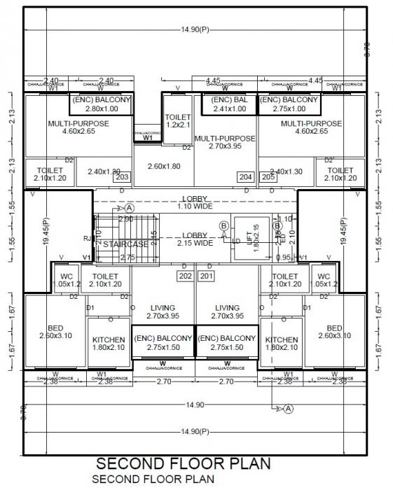 Amit Niwas - Site Plan