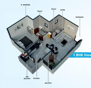 Hexa Towers - Floor plan