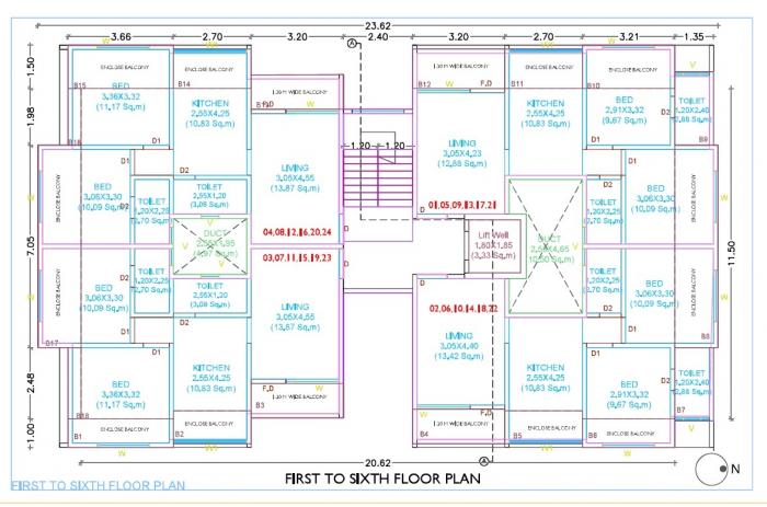 Shree Krupasindhu Residency - Site Plan