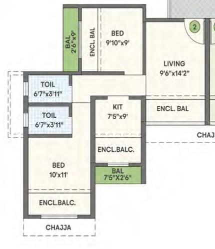 Sneh Serene - Floor Plan