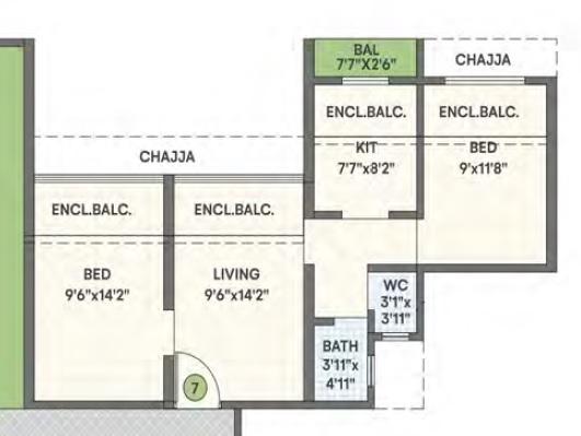 Sneh Serene - Floor Plan