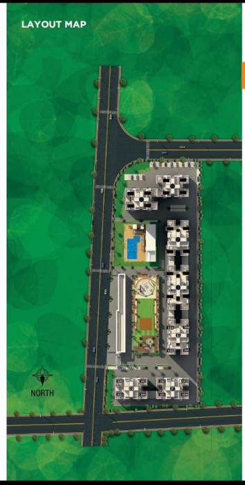 Kumar Piccadilly E Building - Master Plan