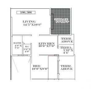 Mrudula Residency - Floor plan