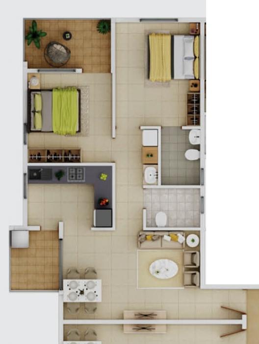 Vikas V Axis - Floor Plan