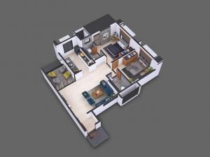 N B Bhalchandra Prospera - Floor plan