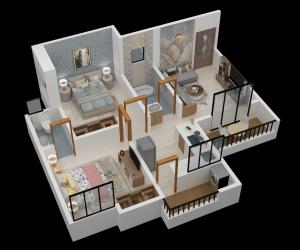Venkatesh Hill Side Plot No 2 Building 1 - Floor plan