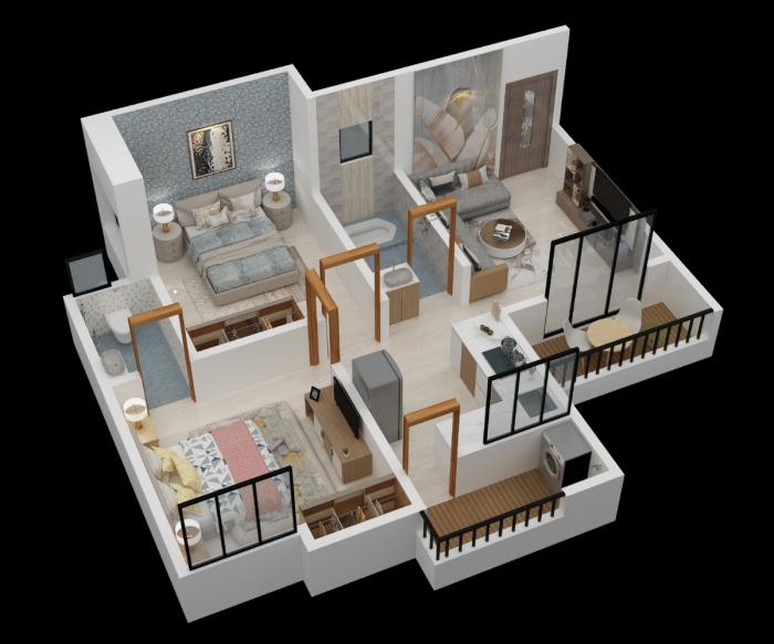 Venkatesh Hill Side Plot No 2 Building 1 - Floor Plan