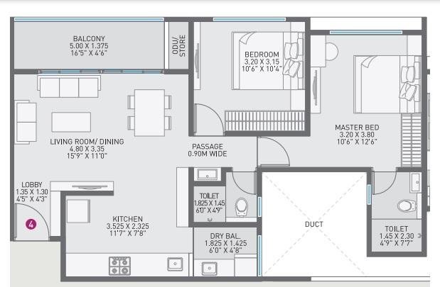 Nirman Astropolis - Floor Plan