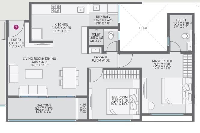 Nirman Astropolis - Floor Plan