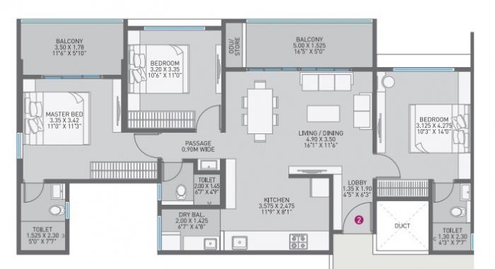 Nirman Astropolis - Floor Plan