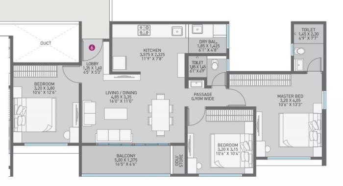 Nirman Astropolis - Floor Plan
