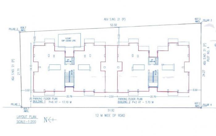 Venkatesh Hill Side Plot No 2 Building 1 - Master Plan