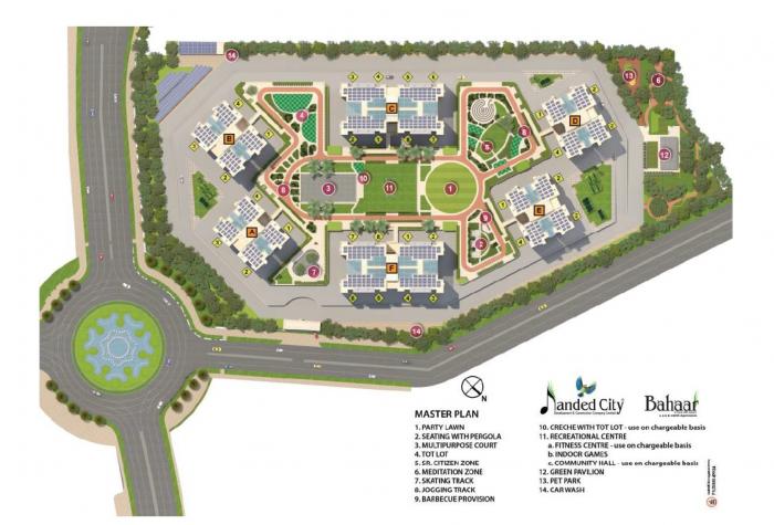 Nanded City Bahaar - Master Plan