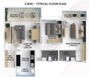 Nanded City Bahaar - Floor plan