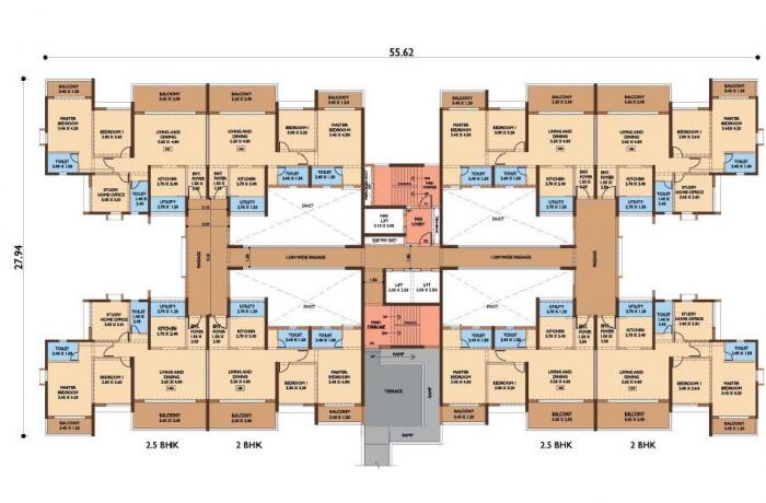 Nanded City Bahaar - Site Plan