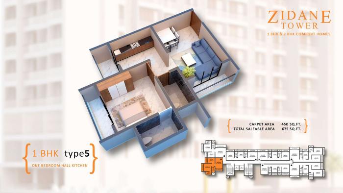 Zidane Tower - Floor Plan