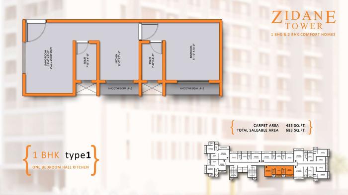 Zidane Tower - Floor Plan