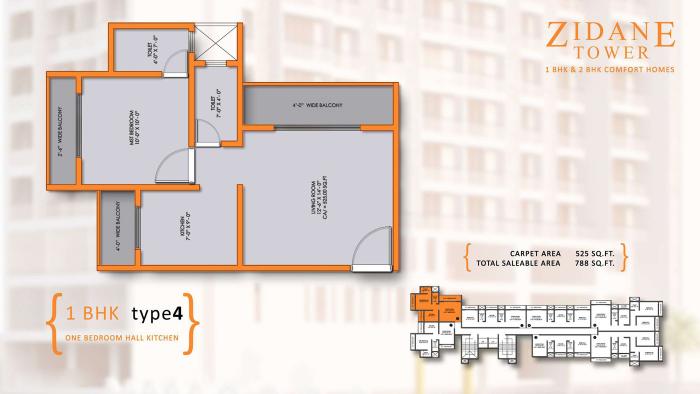Zidane Tower - Floor Plan