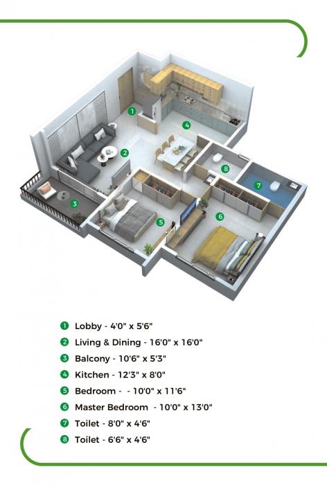 Gaikwad Nirvanas - Floor Plan
