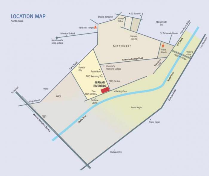 Nirman Riverside - Locality