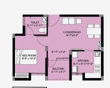Arun Excello Tilang - Floor Plan