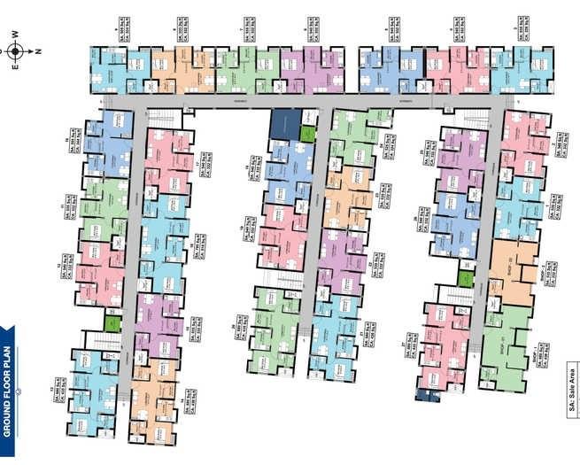 Arun Excello Tilang - Site Plan