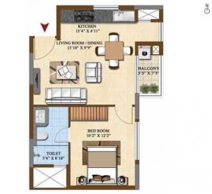 Sattva Divinity - Floor plan