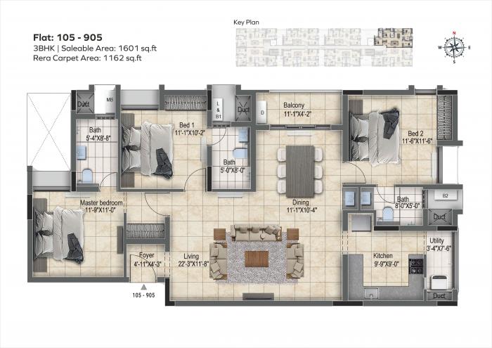 Krishna Elevaar - Floor Plan