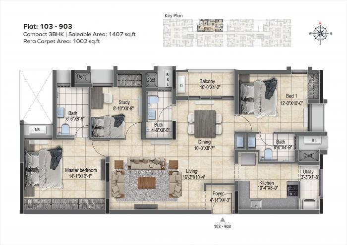 Krishna Elevaar - Floor Plan
