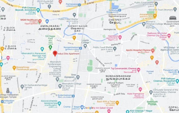 Indus Elite - Locality