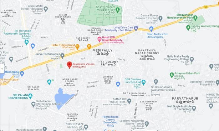 Vasavi Jayalaxmi Vasam - Locality