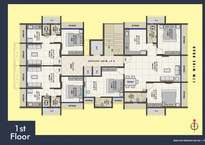 Hezal Om Shiv Sai - Site Plan