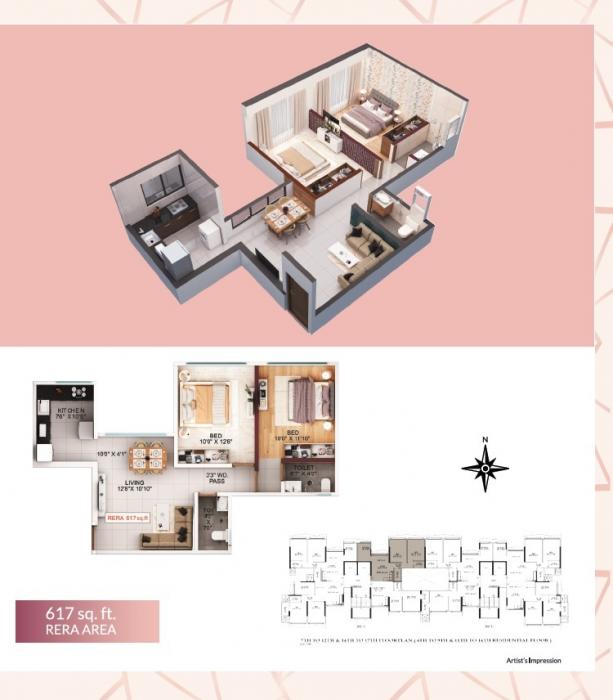 Modispaces Volga - Floor Plan