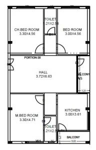 Matsyagiri Homes - Floor plan