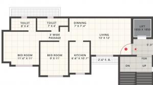 Hi Tech The Silver Crest - Floor plan
