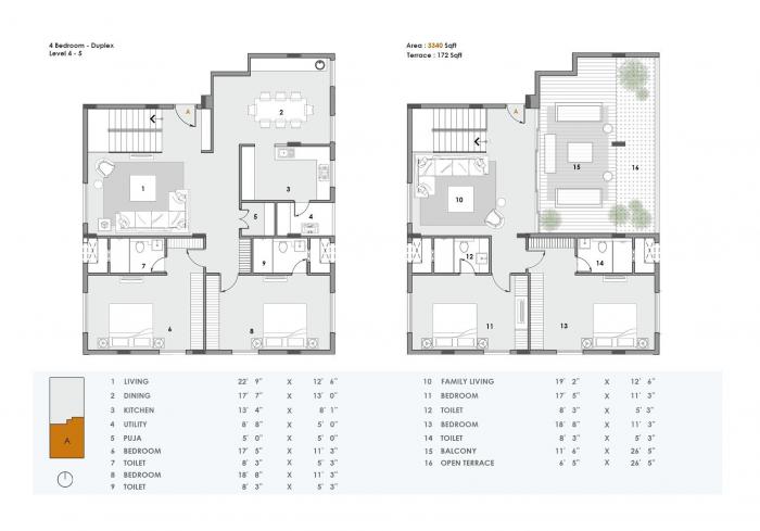 Ceebros Primrose - Floor Plan