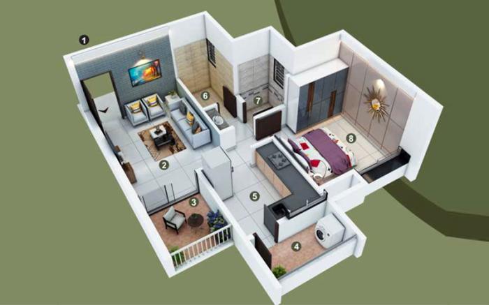 Brahma Tower - Floor Plan