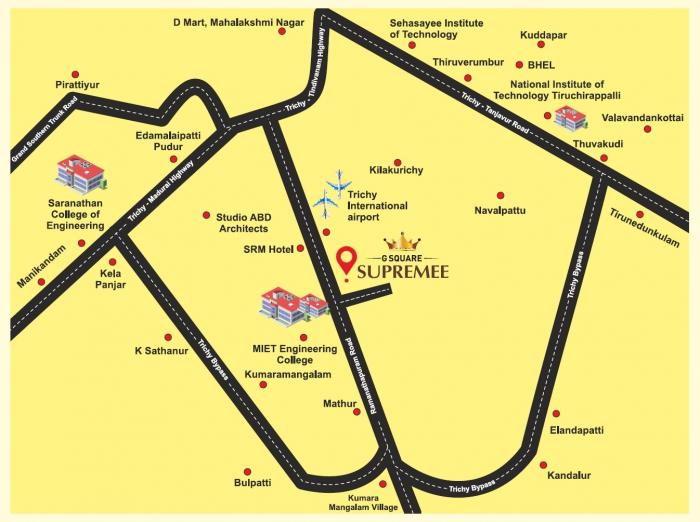 G Square Supremee - Locality