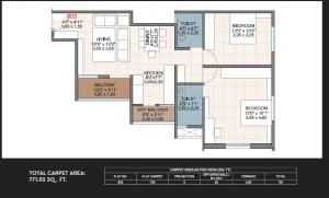 Metricon Chandrasmit - Floor plan