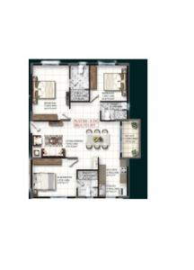 Mahaveer Grandis - Floor plan