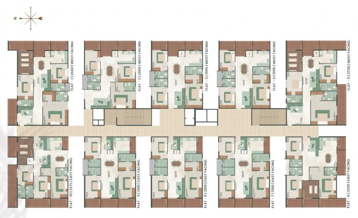 Beams and Columns Aranya Kalanjali - Site Plan