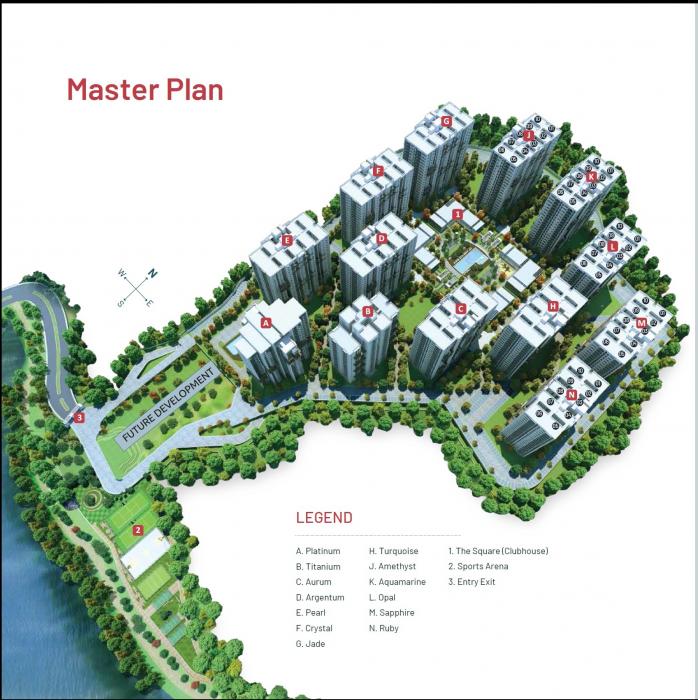 PBEL City Tower N - Ruby - Master Plan