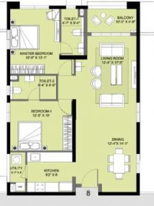 PBEL City Tower N - Ruby - Floor plan