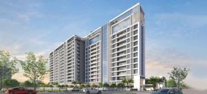 3 BHK Apartment for sale in Tathawade, Pune.